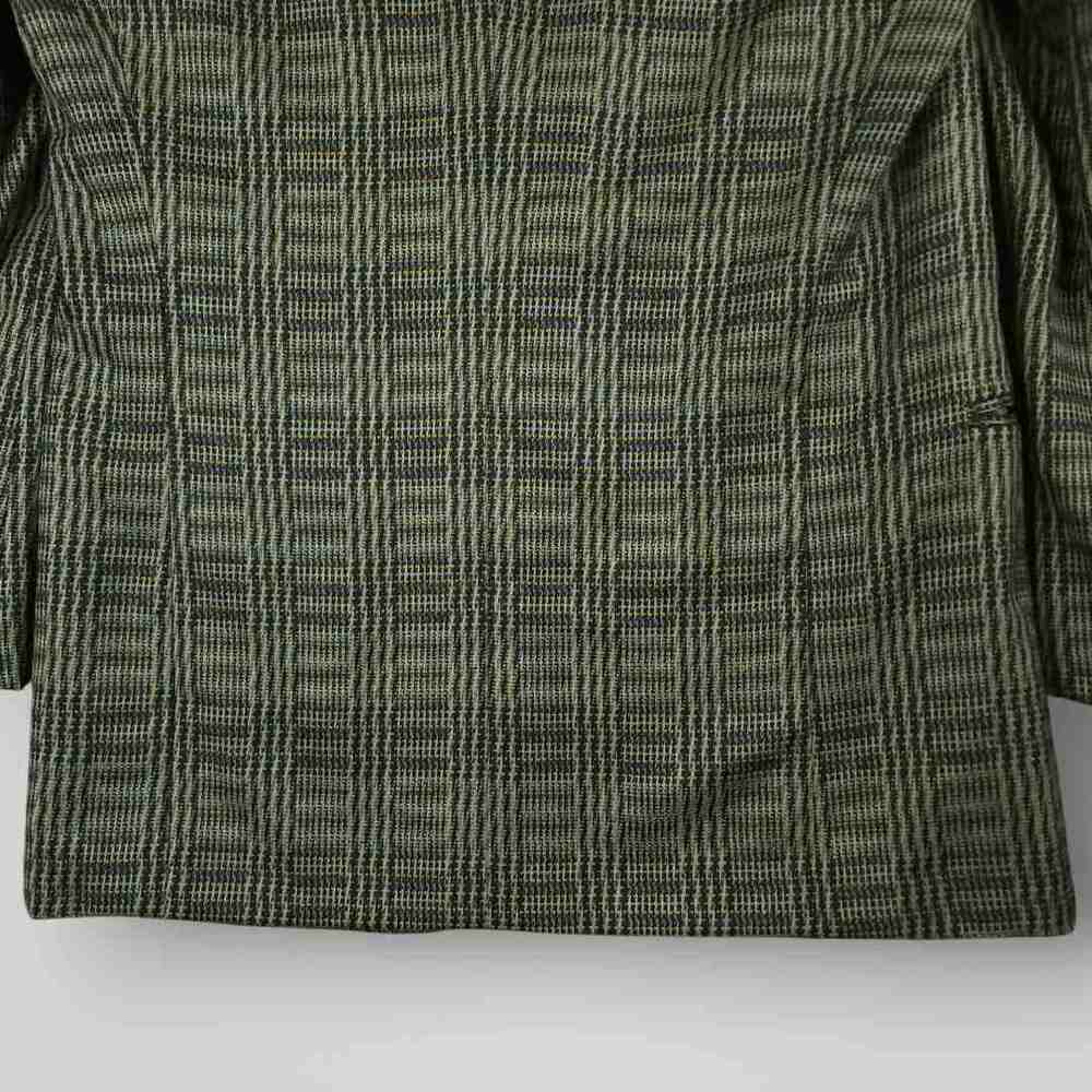 Mens Made in Italy Glen Check Plaid Blazer Sport Coat 36S Italian Wool Overcheck - Picture 11 of 11
